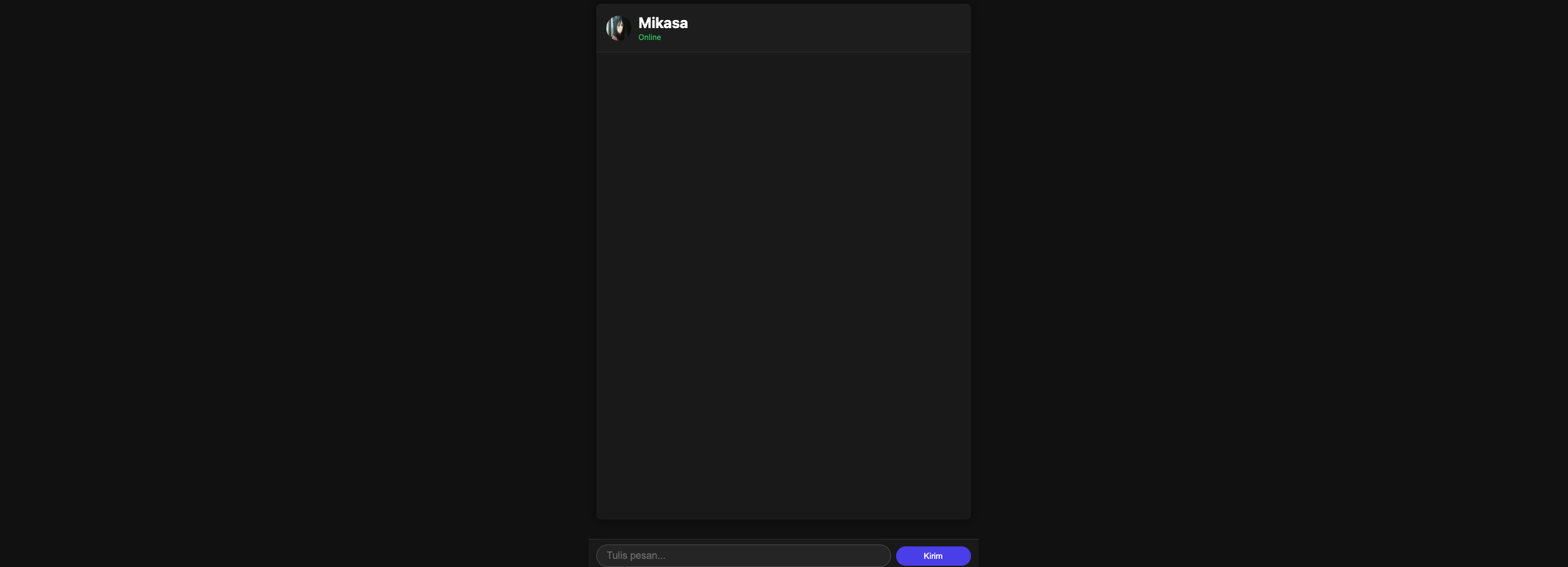 Mikasa Chat AI